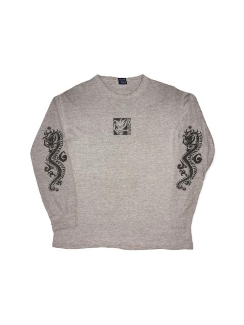Stüssy Vintage 90s Stussy Dragon Long Sleeve T-Shirt