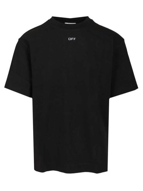 Off-White Off-White Men "Stencil Arrow Skate Logo" T-Shirt