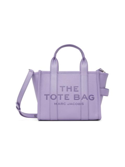 Marc Jacobs Purple 'The Leather Small' Tote