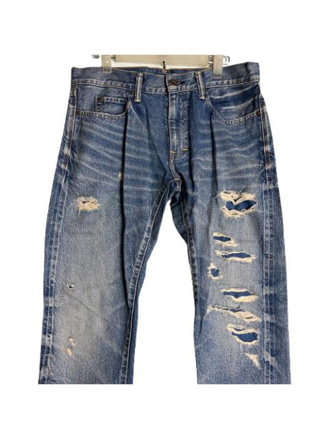 Other Designers Junhashimoto - 🔥RARE🔥Vtg Junhashimoto Japanese Designer Selvedge Denim