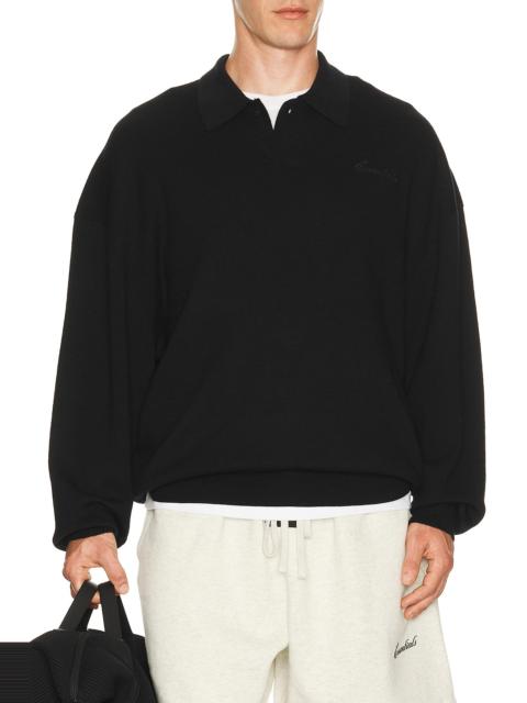 ESSENTIALS Signature 90s Knit Polo