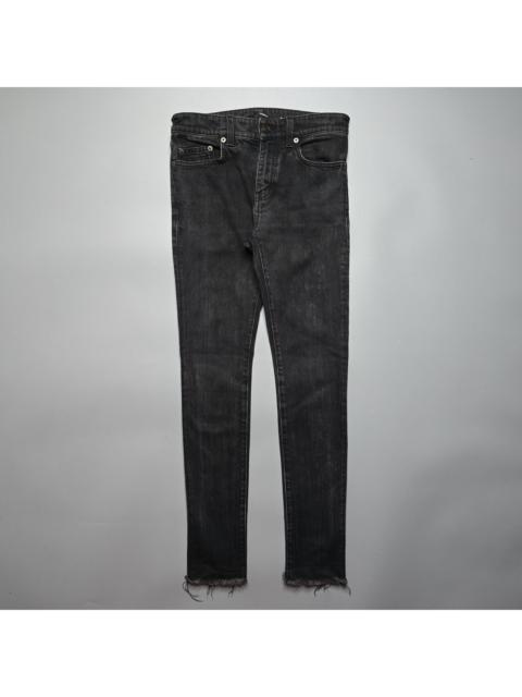 SAINT LAURENT Saint Laurent - AW16 Runway Raw Hem Skinny Jeans