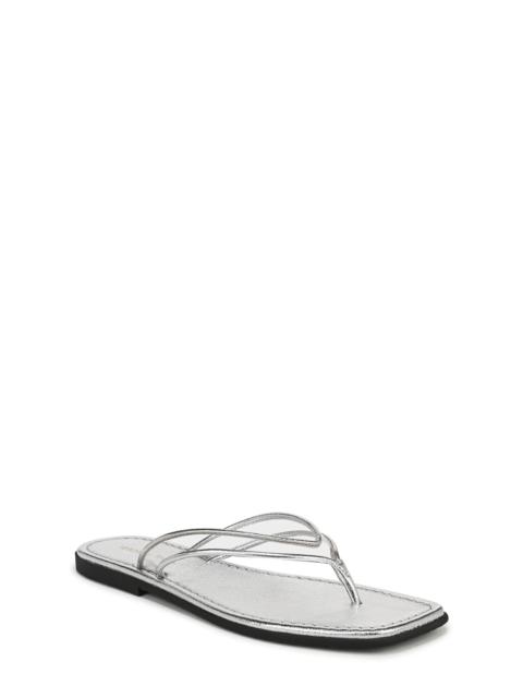 VERONICA BEARD Veronica Beard Clea Flip Flop in Clear/Silver at Nordstrom