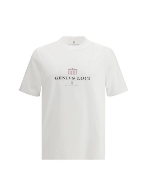 Brunello Cucinelli Brunello Cucinelli Men Girocollo M/C Con Stampa