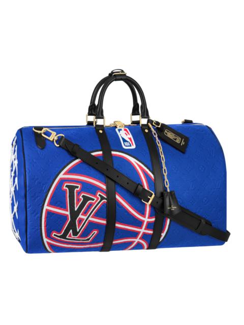 Louis Vuitton Louis Vuitton x NBA Keepall 55 Bandouliere