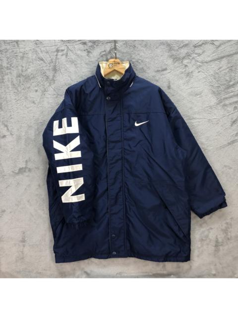 Nike VINTAGE NIKE SLEEVE BIG LOGO JACKET / XL #5520-195