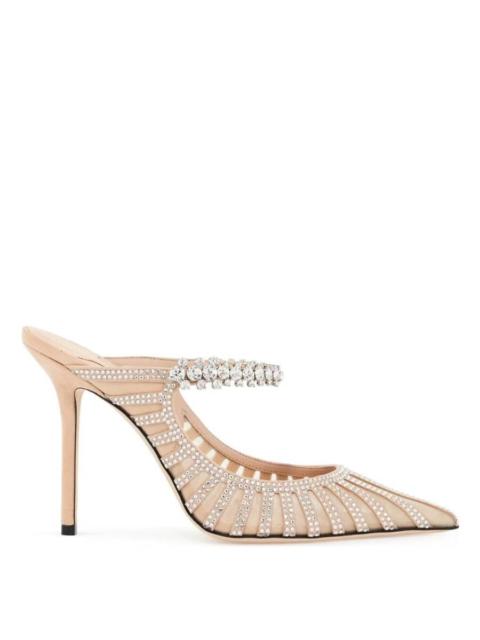 JIMMY CHOO Jimmy Choo Macaron Mix Bing 100 Crystal Pumps