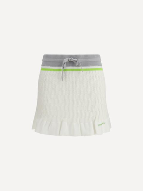 CASABLANCA Tennis Mini Skirt