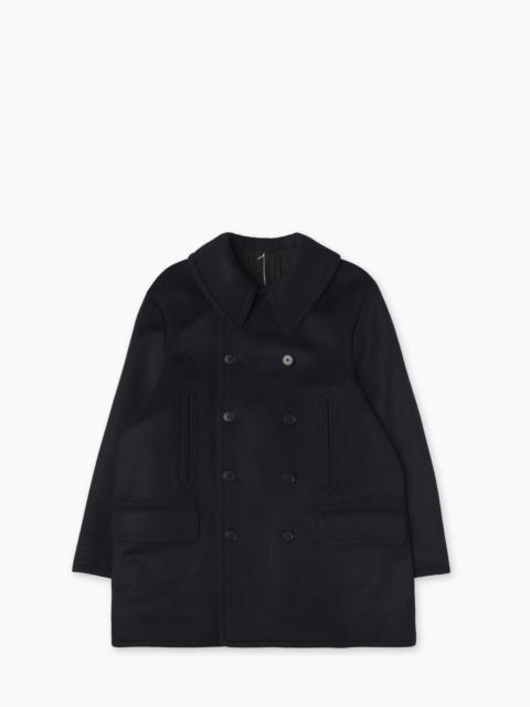 KAPTAIN SUNSHINE KAPTAIN SUNSHINE PEA COAT CASHMERE WOOL NAVY