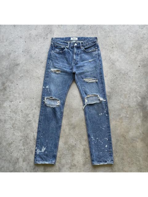 Other Designers Japanese Brand - Vintage Monkey Time Japan Ripped Jeans Faded Pants Denim
