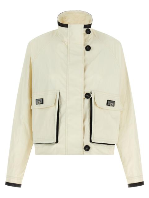 FERRAGAMO Ferragamo Women Tech Linen Jacket
