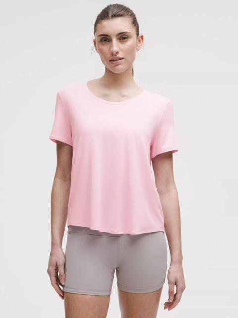 lululemon Modal-Silk Twist-Back Short-Sleeve Shirt