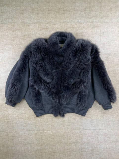 Other Designers Beauty Beast × Japanese Brand × Vintage - Vintage JULIE LATOUR Woolen Trading Company Real Fur Knit