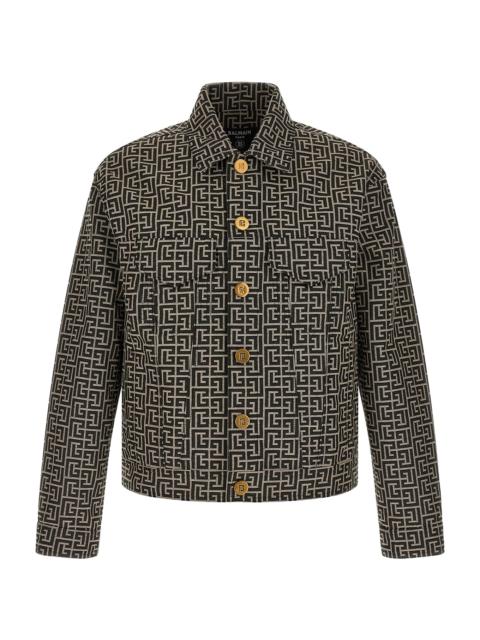 Balmain Jacquard Monogram Jacket