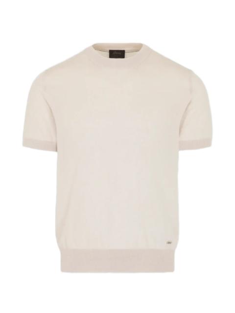 Brioni Brioni Men Cashmere And Silk T-Shirt