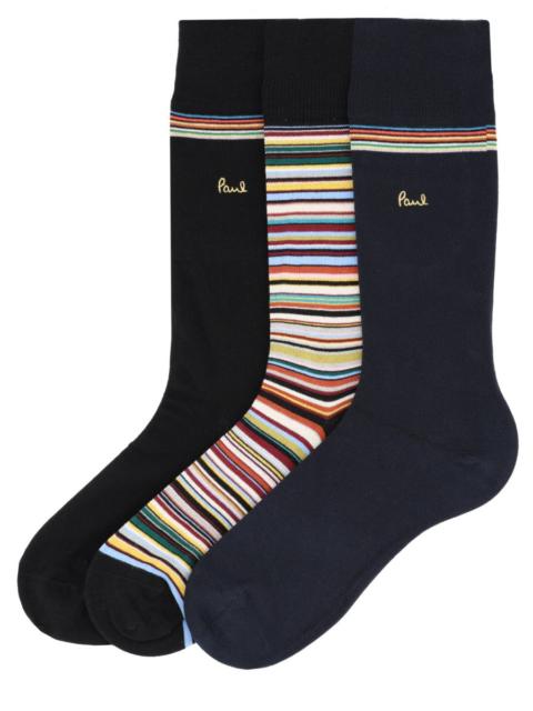 Paul Smith Paul Smith Men 3-Pack Socks With Logo