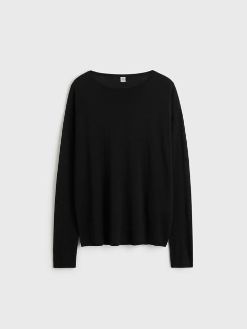 TOTEME Longline knit black