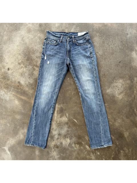 Other Designers Vintage Lowrys Farm Faded Distressed Denim Jean Pant W29