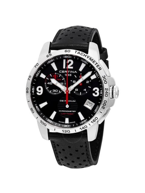 Certina - Certina DS Podium Chronograph Lap Timer Black Dial Men's Watch C034.453.16.057.00