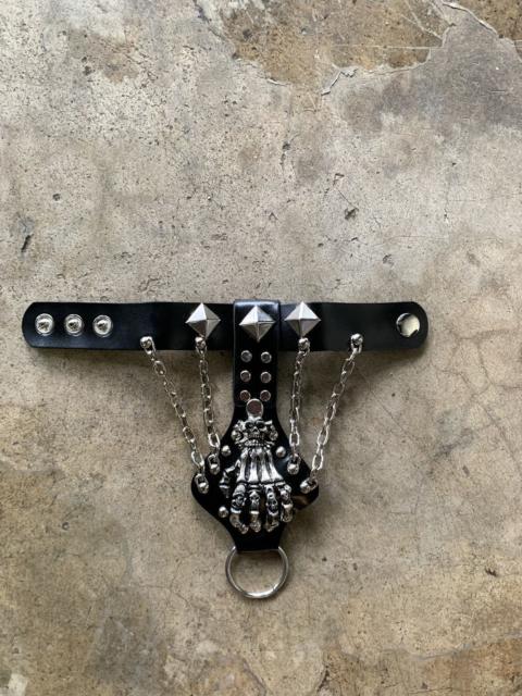 Other Designers Archival Clothing - Skull Bracelet, Exaggerated Skull Gloves Bracelet