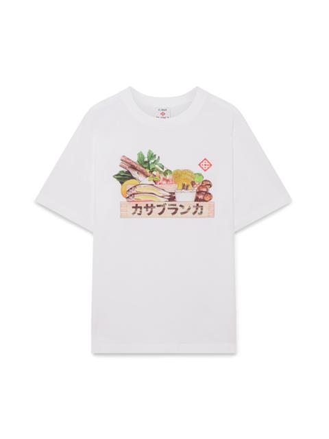 CASABLANCA Ingredients Short Sleeve T-Shirt | Casablanca Paris