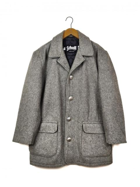 Schott NYC Pea Jacket Heavy Coat Winter Season