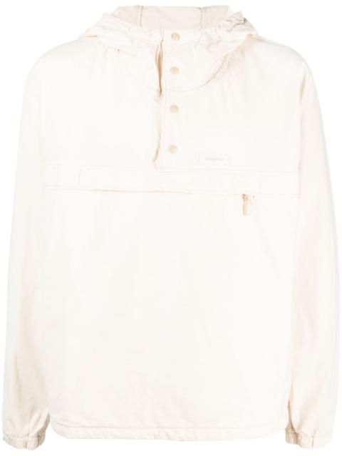 Patagonia logo-patch hooded jacket