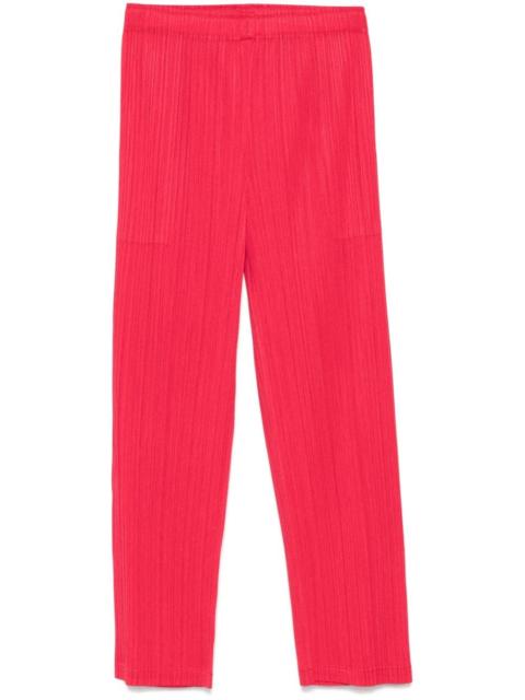 Pleats Please Issey Miyake Pleats Please Issey Miyake Women Pleated Trousers