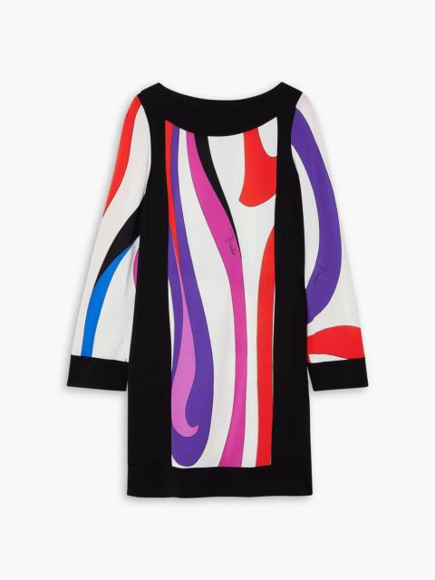 PUCCI Marmo printed stretch-jersey mini dress