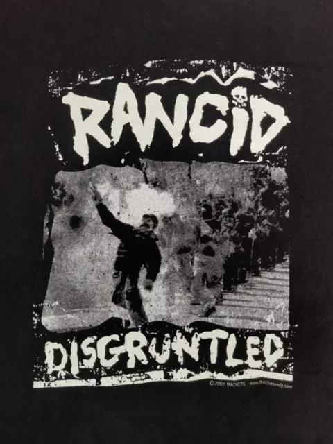 Other Designers Vintage - Vintage Y2k Rancid Disgruntled Promo Tee Punk Rock Metal