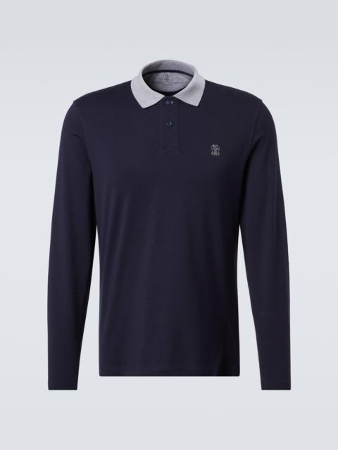 Brunello Cucinelli Cotton polo sweater