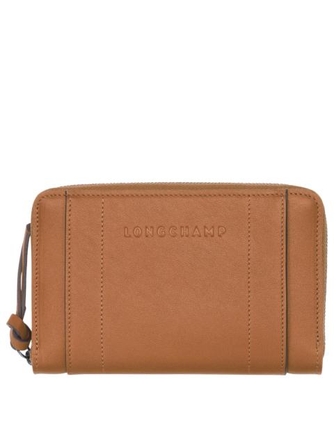 Longchamp Longchamp 3D Wallet Natural - Leather