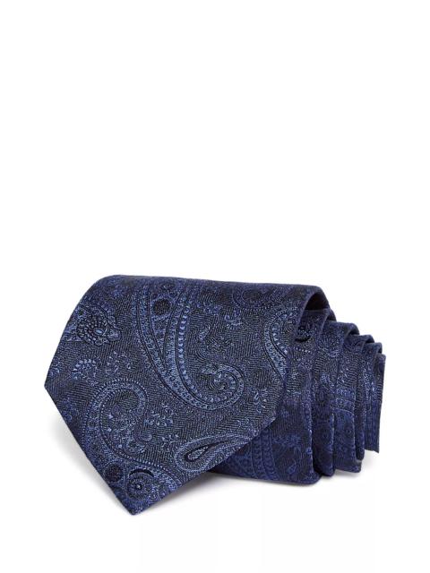 Canali Silk Classic Textured Paisley Tie