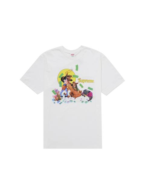 Supreme Supreme All Dogs Go To Heaven Tee White