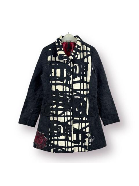 🔥 Desigual Art Of Spanish Designer Long Coat