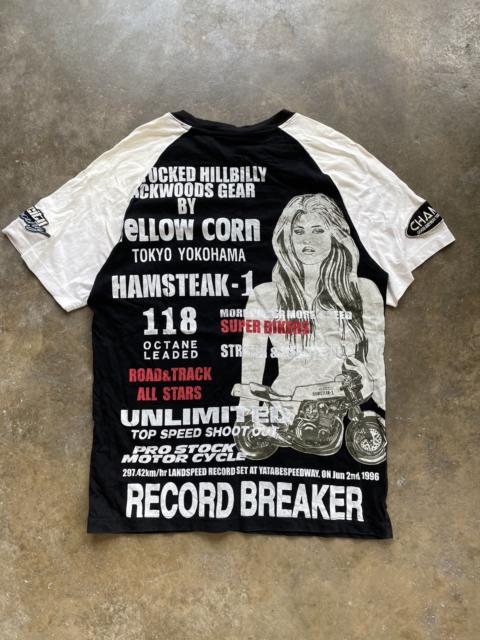 Other Designers Japanese Brand - RARE! NUDE LADY ON BIKE YELLOW CORN TEE