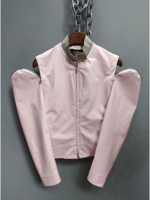 Prada Prada x Gorotex Light Pink Jacket with Detachable Sleeves