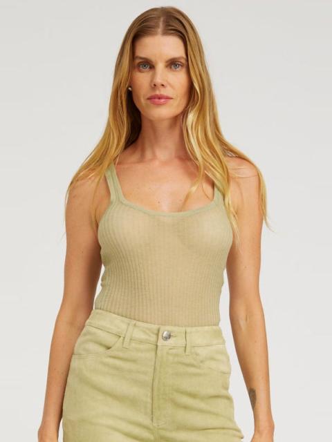 SPRWMN TISSUE SCOOP NECK TANK