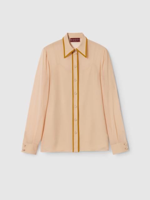 Light silk georgette shirt