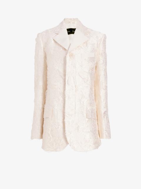 Proenza Schouler Theodora Jacket in Chrysanthemum Float Jacquard