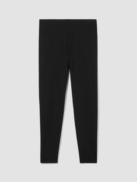 EILEEN FISHER Cozy Brushed Terry Hug High-Waisted Leggings