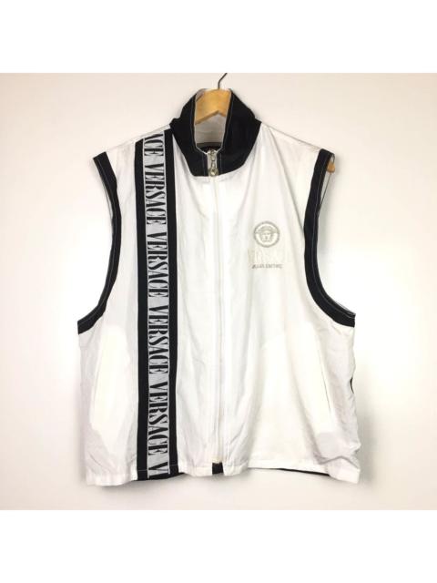 VERSACE JEANS COUTURE Versace Jeans Couture Sleeveless Windbreaker Vest Jacket
