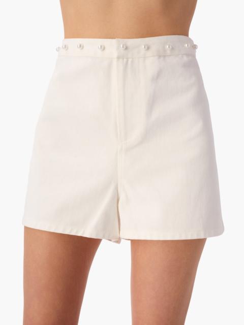 CAMI NYC MIHAL BULL DENIM SHORT WHITE