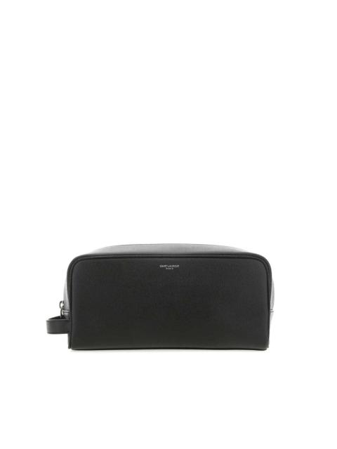 SAINT LAURENT Saint Laurent Black Wash Bags Men