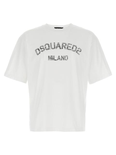 DSQUARED2 Loose Fit T-Shirt White