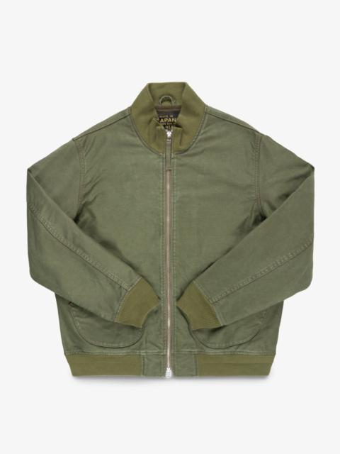 Iron Heart 12OZ WHIPCORD TANKER JACKET - OLIVE DRAB GREEN