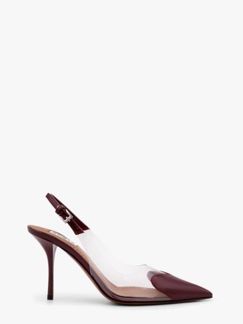 Alaïa Alaia Slingbacks 90 Leather And Pvc Pumps