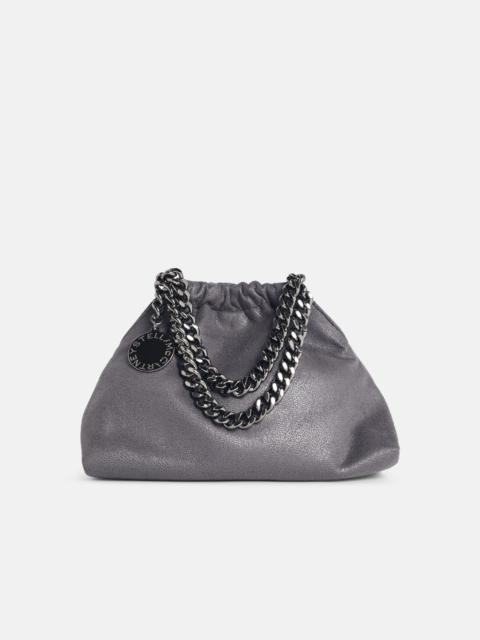 Stella McCartney 'FALABELLA COULISSE' MINI BAG IN GREY 'SHAGGY DEER'