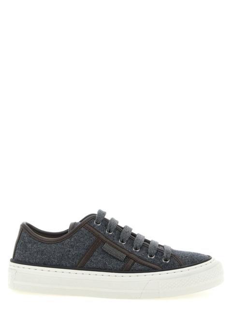 Brunello Cucinelli Brunello Cucinelli Women 'Shiny Tab' Sneakers