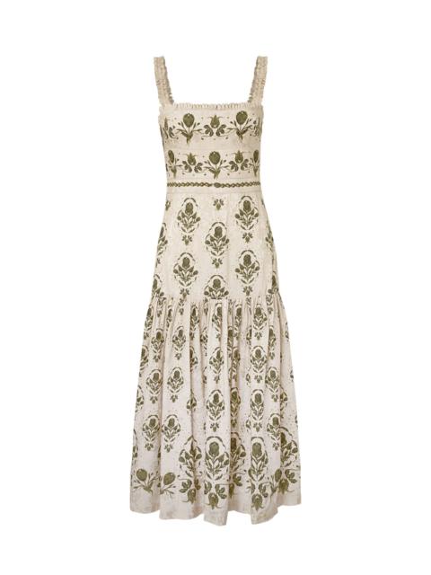 Agua by Agua Bendita Níspero Relato Midi Dress